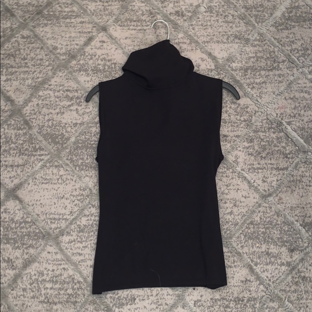 Brand new Express Black Turtle- Neck Cropped Tank